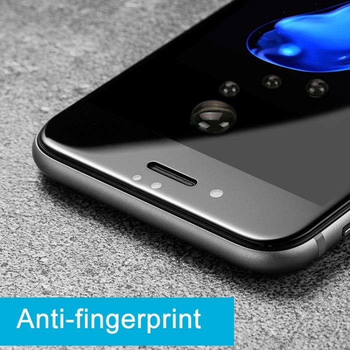 Para iPhone 6 y 6s 0,26 mm 9H Dureza de la superficie 4D Curverd Arc Película de pantalla completa de vidrio templado con pantalla de seda HD a prueba de explosiones