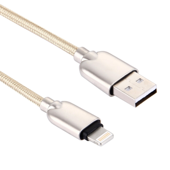 1m tejido 108 núcleos de cobre 8 pines a cable de carga de sincronización de datos USB para iPhone, iPad