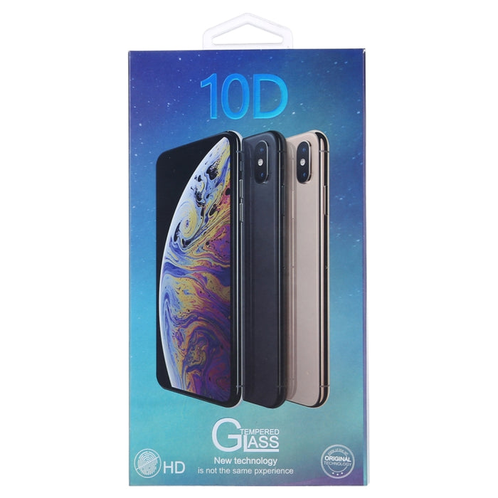 Película de vidrio templado HD de pantalla completa antiarañazos 9H 10D para iPhone 6 Plus y 6s Plus