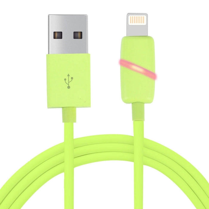 Pin circular del estilo 8 de la caja de regalo de la bobina del 1m al cable de sincronización de datos del USB con el indicador para el iPhone, iPad