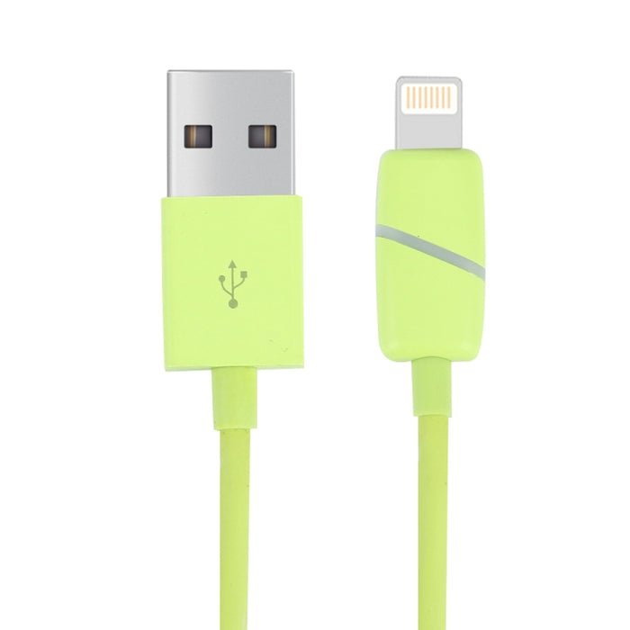 Pin circular del estilo 8 de la caja de regalo de la bobina del 1m al cable de sincronización de datos del USB con el indicador para el iPhone, iPad