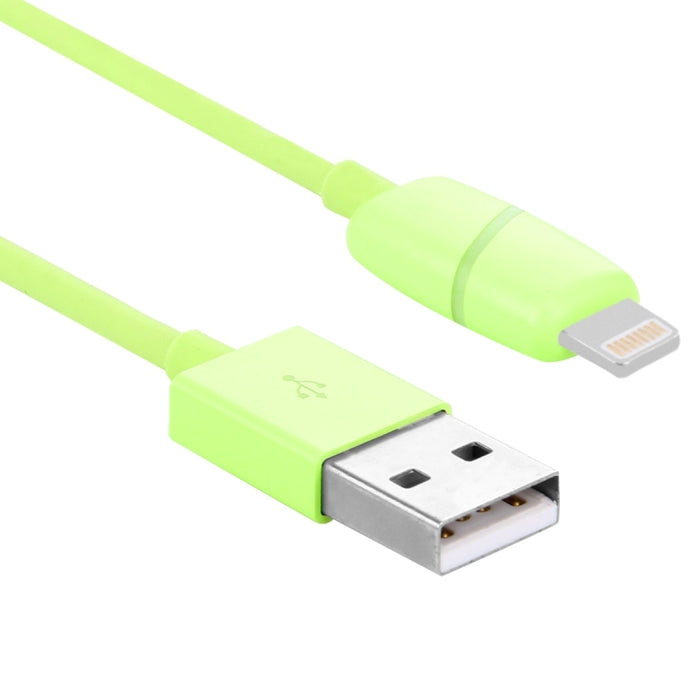 Pin circular del estilo 8 de la caja de regalo de la bobina del 1m al cable de sincronización de datos del USB con el indicador para el iPhone, iPad