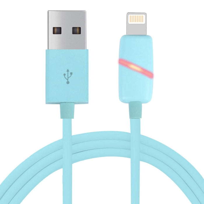 Pin circular del estilo 8 de la caja de regalo de la bobina del 1m al cable de sincronización de datos del USB con el indicador para el iPhone, iPad