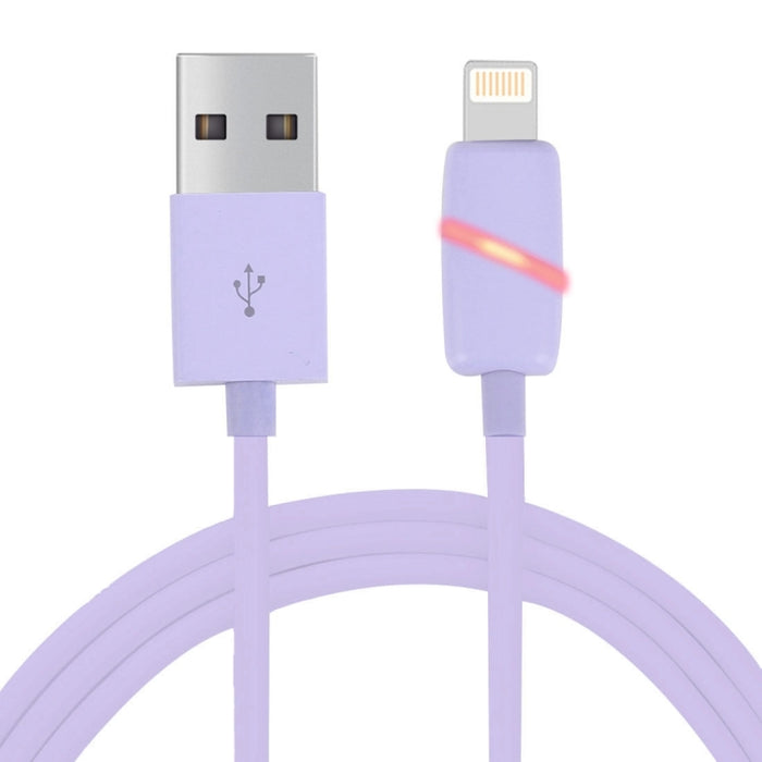 Pin circular del estilo 8 de la caja de regalo de la bobina del 1m al cable de sincronización de datos del USB con el indicador para el iPhone, iPad