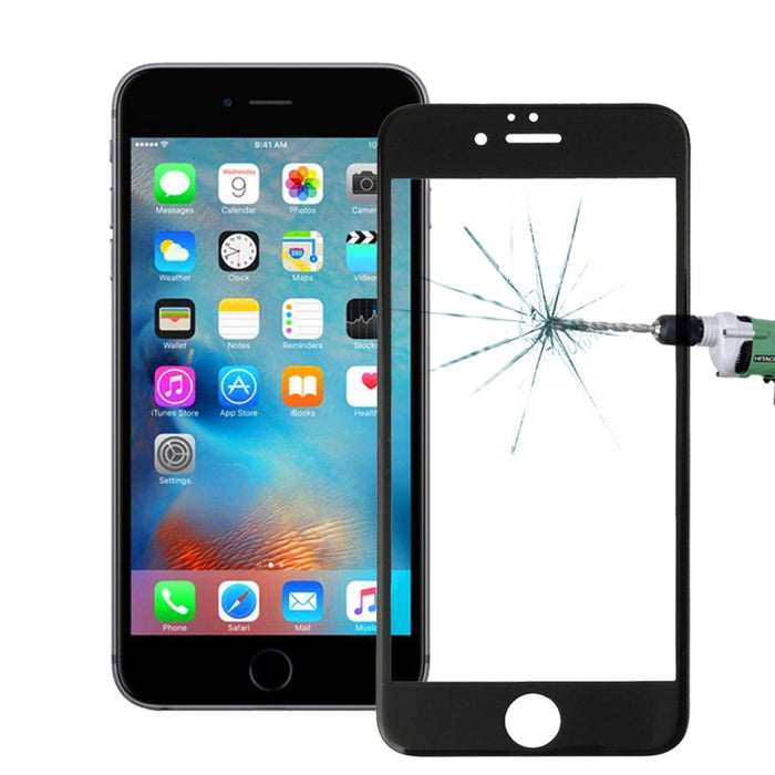 Película de pantalla de vidrio templado a prueba de explosiones 3D de dureza superficial 9H de 0,26 mm para iPhone 6 Plus y 6s Plus