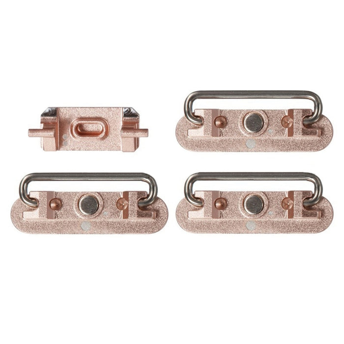 Tecla de control de volumen + botón de encendido + tecla vibradora con interruptor de silencio para iPhone 6s Plus, For 6s Plus