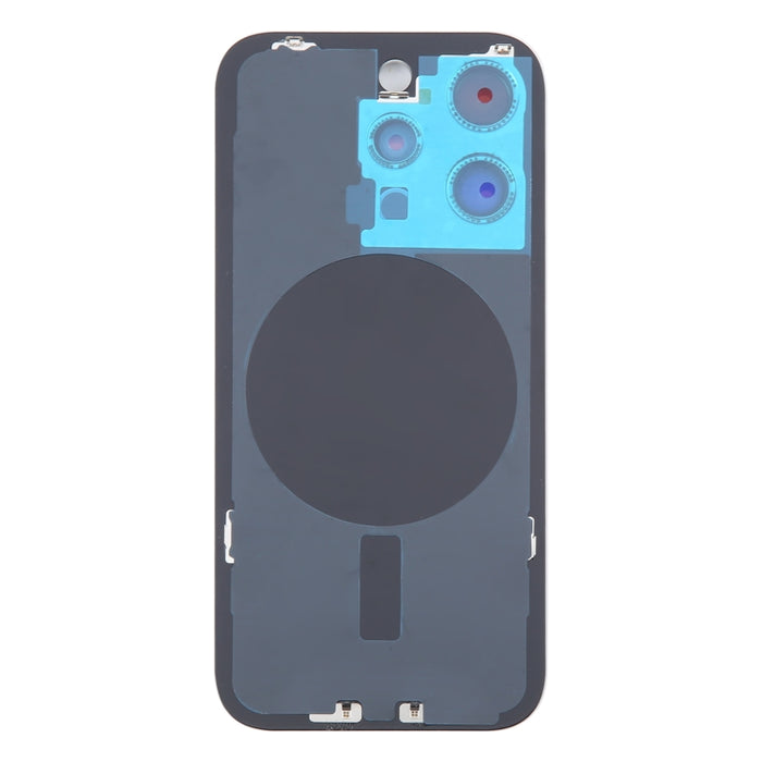 Para iPhone 16 Pro Max Cubierta trasera de batería de vidrio original con cubierta de lente de cámara, For iPhone 16 Pro Max