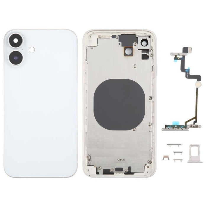 Carcasa Trasera con Apariencia Imitación de iP16 para iPhone XR, Black, Pink, Green, Blue, White