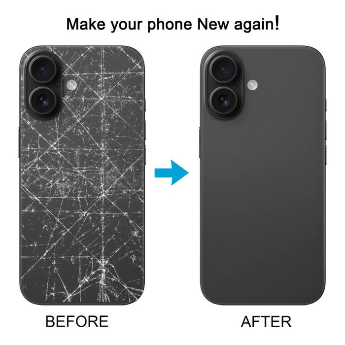 Carcasa Trasera con Apariencia Imitación de iP16 para iPhone XR, Black, Pink, Green, Blue, White