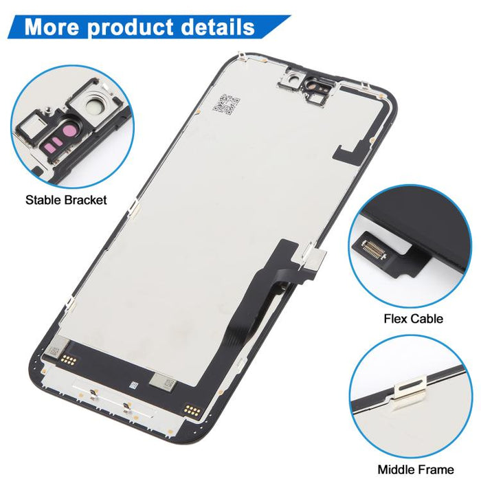 Pantalla LCD JK incell para iPhone 16 Plus, For iPhone 16 Plus(incell)