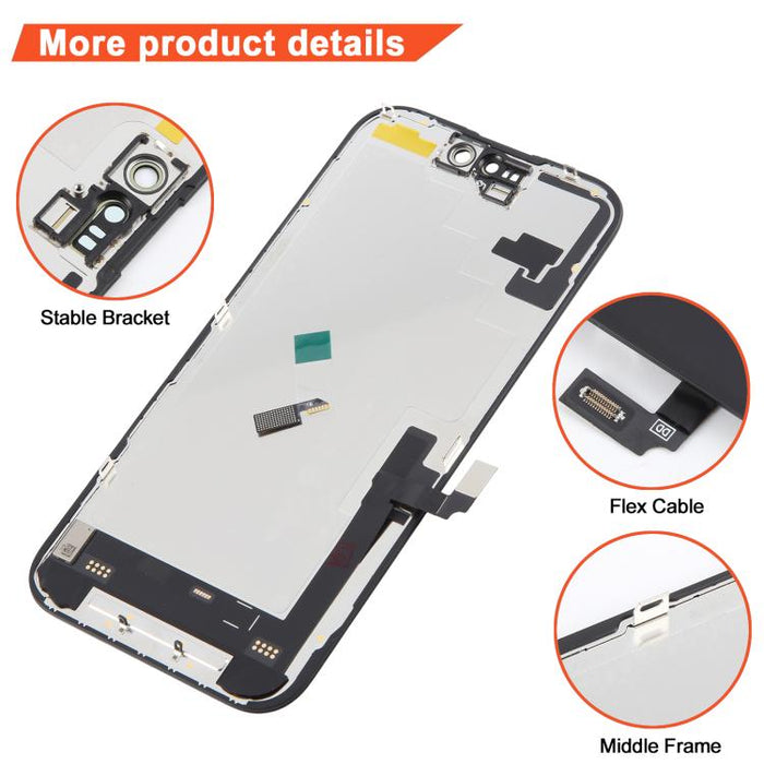 Para la pantalla OLED suave DD del iPhone 16, retire el IC. Necesita reparación profesional., For iPhone 16 DD(Soft OLED)