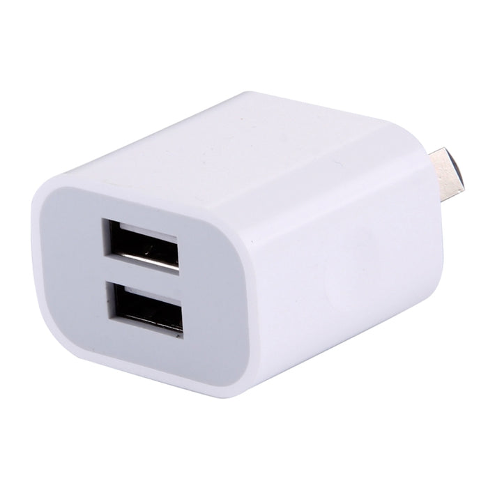 Cargador de 2 puertos USB de alta compatibilidad de 5V 2A, enchufe AU