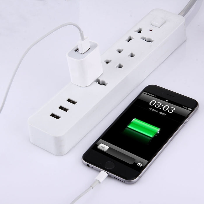 Cargador de 2 puertos USB de alta compatibilidad de 5V 2A, enchufe AU