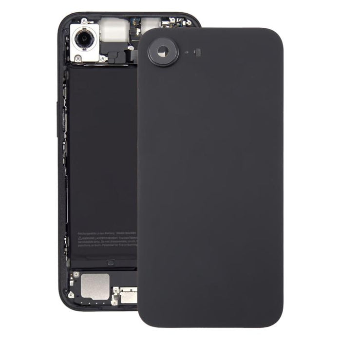 Tapa trasera de cristal para la batería del iPhone 16e, For iPhone 16e(with Camera Lens), For iPhone 16e(with Camera Lens Frame)