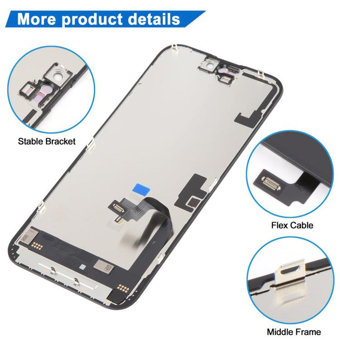 JK Hard OLED Screen For iPhone 16 Plus