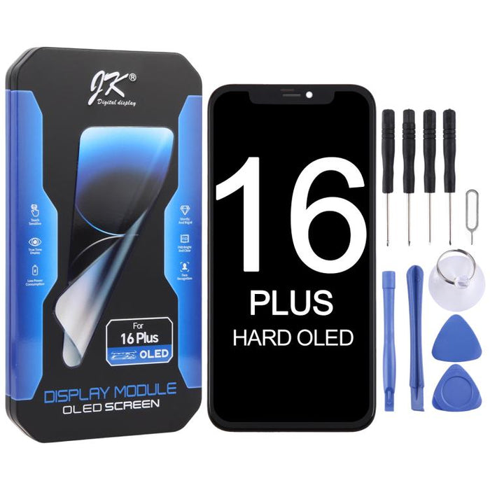 JK Hard OLED Screen For iPhone 16 Plus