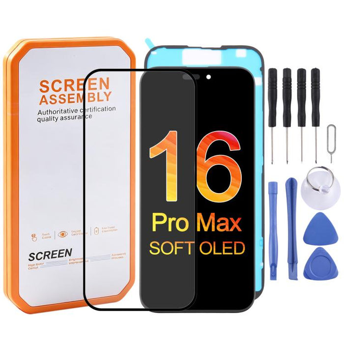 Pantalla OLED suave HXL para iPhone 16 Pro Max, For iPhone 16 Pro Max