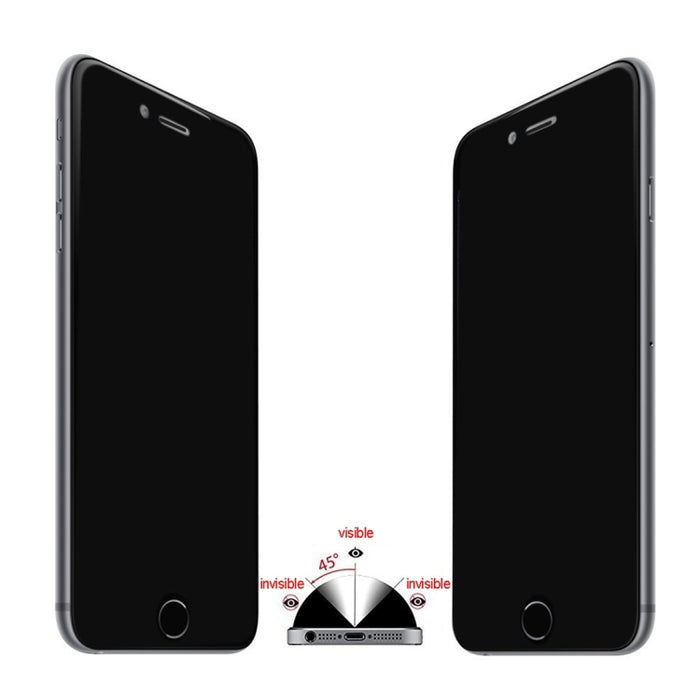 ENKAY para iPhone 6 Plus y 6s Plus Hat-Prince 0,26 mm 9H + Dureza superficial 2.5D Privacidad Antideslumbrante Película de vidrio templado no completa