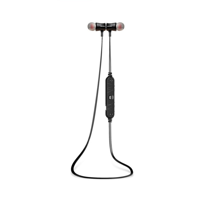 AWEI A921BL Auricular Bluetooth magnético deportivo inalámbrico con control por cable + micrófono