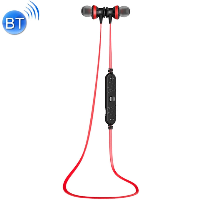 Auricular Bluetooth magnético deportivo inalámbrico AWEI A980BL con control de cable, compatible con llamada manos libres