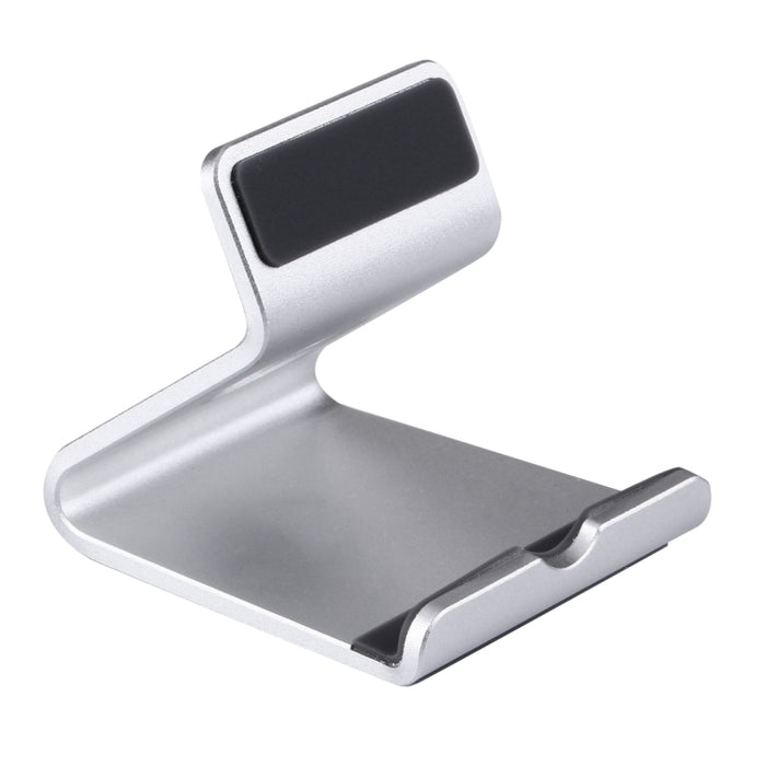Exquisito soporte de escritorio de aleación de aluminio soporte DOCK para iPhone, Galaxy, Huawei, Xiaomi, LG, HTC y tableta de 7 pulgadas