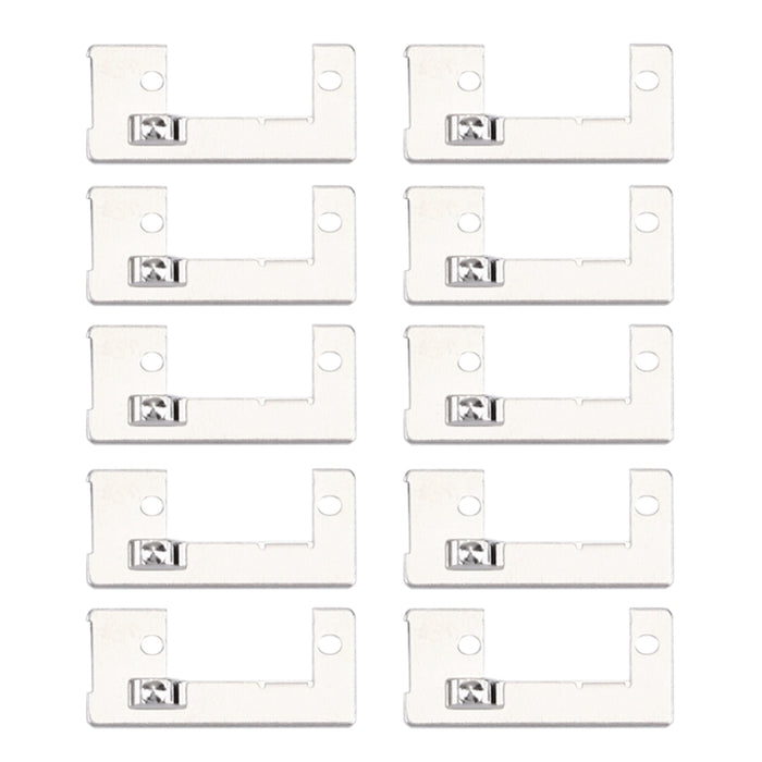 10 PCS para soportes de retención del puerto de carga del iPhone 6 Plus