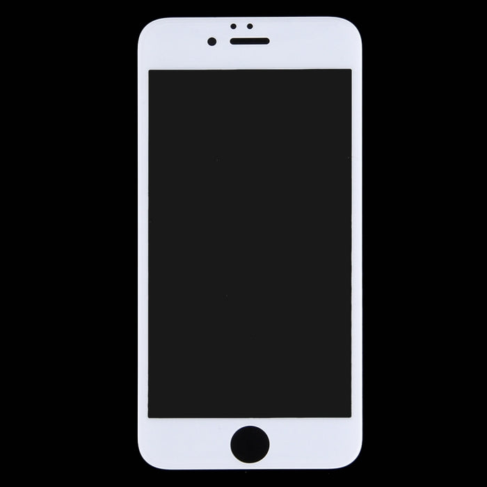 Para iPhone 6 Plus y 6s Plus 0,26 mm 9H Dureza de la superficie 4D Curverd Arc Película de pantalla completa de vidrio templado con pantalla de seda HD a prueba de explosiones