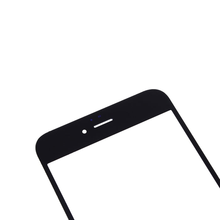 5 piezas negras + 5 piezas blancas para iPhone 6s y 6 lentes de vidrio exterior de pantalla frontal, 5 Black 5 White for i6s