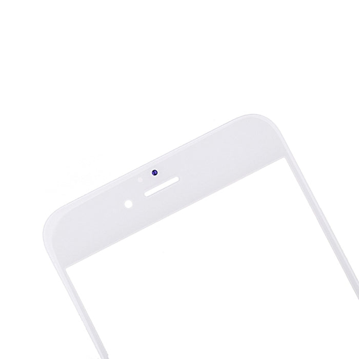 5 piezas negras + 5 piezas blancas para iPhone 6s y 6 lentes de vidrio exterior de pantalla frontal, 5 Black 5 White for i6s