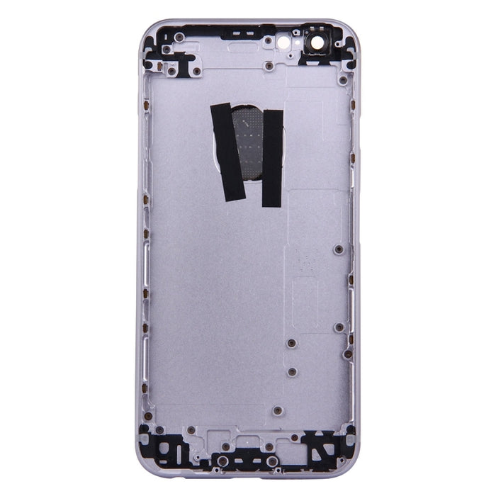 5 en 1 para iPhone 6s (Cubierta trasera + Bandeja para tarjetas + Tecla de control de volumen + Botón de encendido + Tecla vibradora con interruptor de silencio) Cubierta de carcasa de ensamblaje completo, For 6s, For iPhone 6s (with side Key)���������...