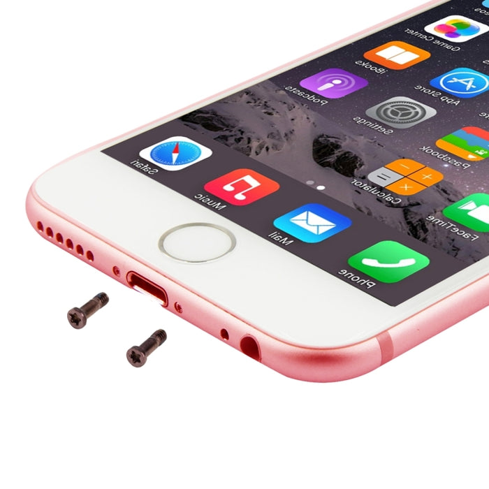 100 PCS para tornillos de puerto de carga universal para iPhone 6s y 6s Plus, For iPhone 6s & 6s Plus(Gold), For iPhone 6s & iPhone 6s Plus(Rose Gold), For iPhone 6s & 6s Plus
