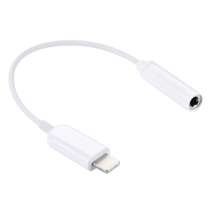 Cable auxiliar de audio hembra de 10 cm y 8 pines macho a 3,5 mm