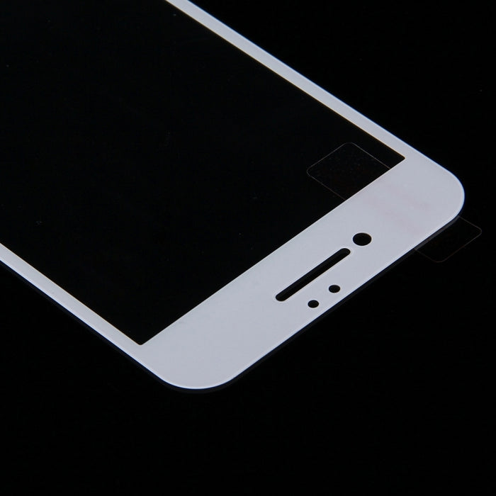 Para iPhone 7 Protector de pantalla de impresión de seda 0,26 mm 9H Dureza superficial 2.5D Película de pantalla de vidrio templado a prueba de explosiones