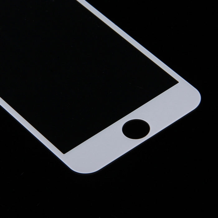 Para iPhone 7 Protector de pantalla de impresión de seda 0,26 mm 9H Dureza superficial 2.5D Película de pantalla de vidrio templado a prueba de explosiones