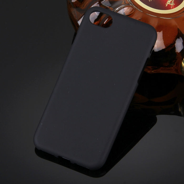 Para iPhone 8 y 7 Funda protectora trasera de TPU de color sólido