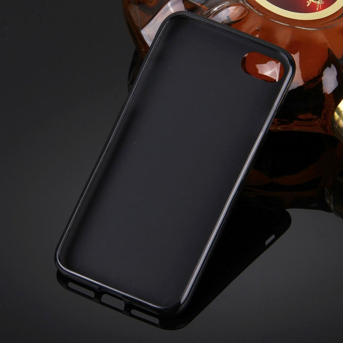 Para iPhone 8 y 7 Funda protectora trasera de TPU de color sólido