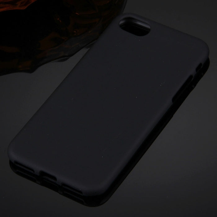 Para iPhone 8 y 7 Funda protectora trasera de TPU de color sólido