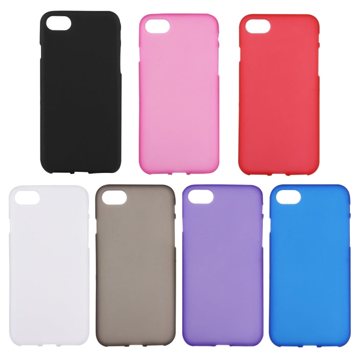 Para iPhone 8 y 7 Funda protectora trasera de TPU de color sólido