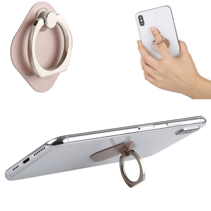 Soporte metálico para teléfono con anillo para iPad, iPhone, Galaxy, Huawei, Xiaomi, LG, HTC y otros teléfonos inteligentes