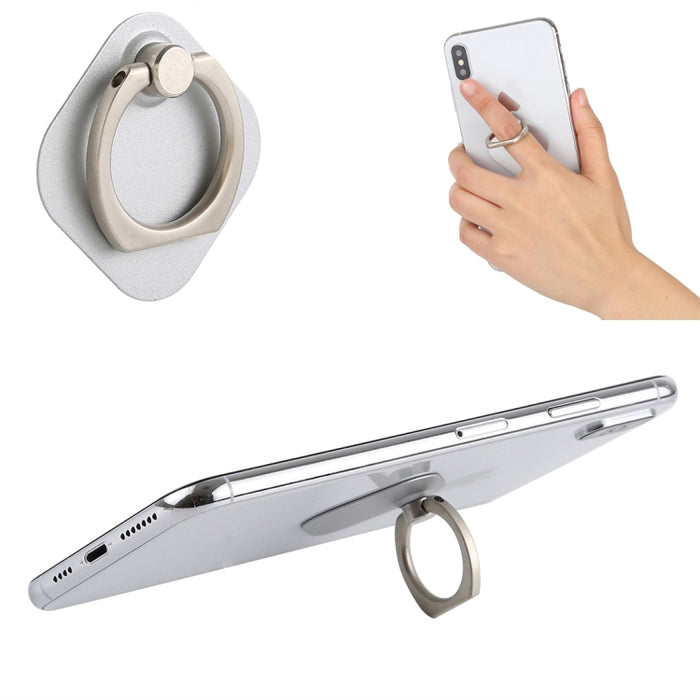 Soporte metálico para teléfono con anillo para iPad, iPhone, Galaxy, Huawei, Xiaomi, LG, HTC y otros teléfonos inteligentes