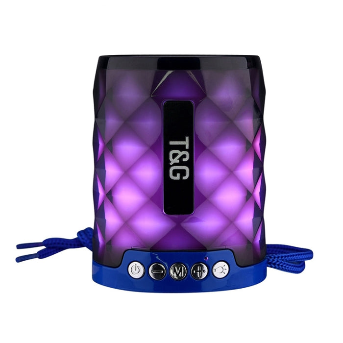 T&G TG155 Bluetooth 4.2 Mini Altavoz Bluetooth Inalámbrico Portátil con Luces de Colores