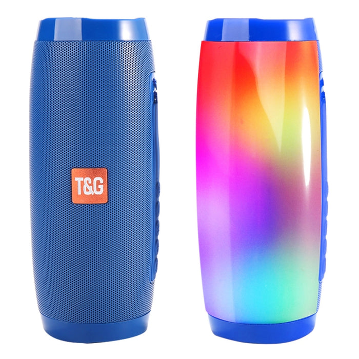 T&G TG157 Bluetooth 4.2 Mini Altavoz Bluetooth Inalámbrico Portátil con Melodía Luces Coloridas