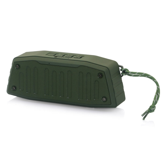 NewRixing NR-4019 Altavoz Bluetooth portátil para exteriores con función de llamada manos libres, compatible con tarjeta TF, USB, FM y AUX