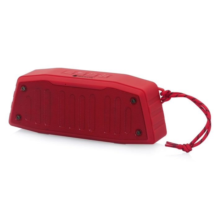 NewRixing NR-4019 Altavoz Bluetooth portátil para exteriores con función de llamada manos libres, compatible con tarjeta TF, USB, FM y AUX