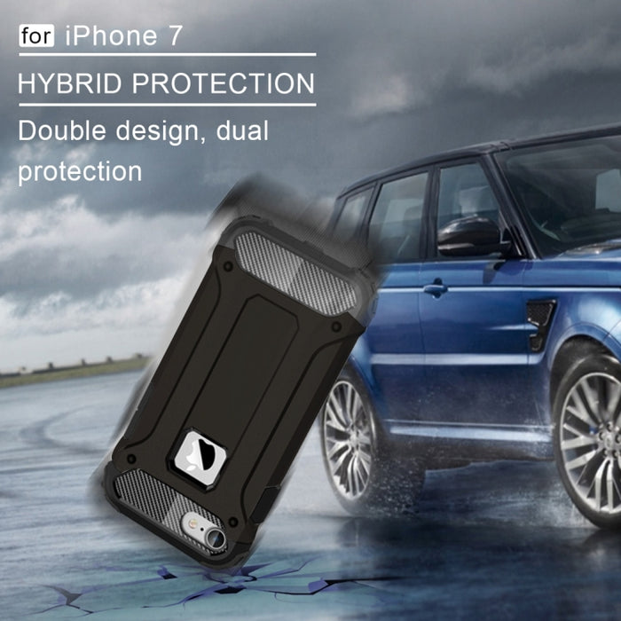Para iPhone 7 Armor TPU + PC Estuche para teléfono combinado
