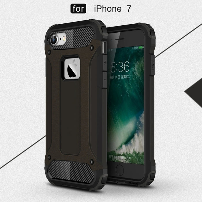 Para iPhone 7 Armor TPU + PC Estuche para teléfono combinado