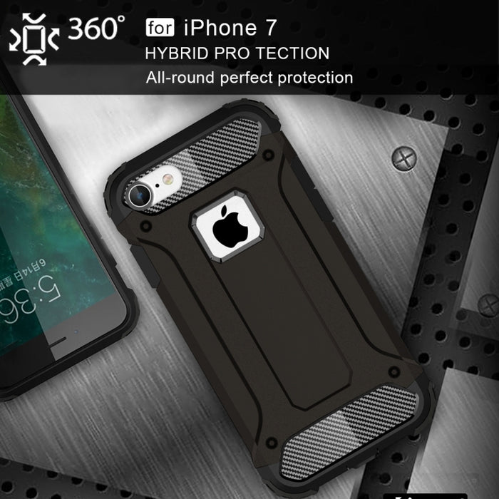 Para iPhone 7 Armor TPU + PC Estuche para teléfono combinado