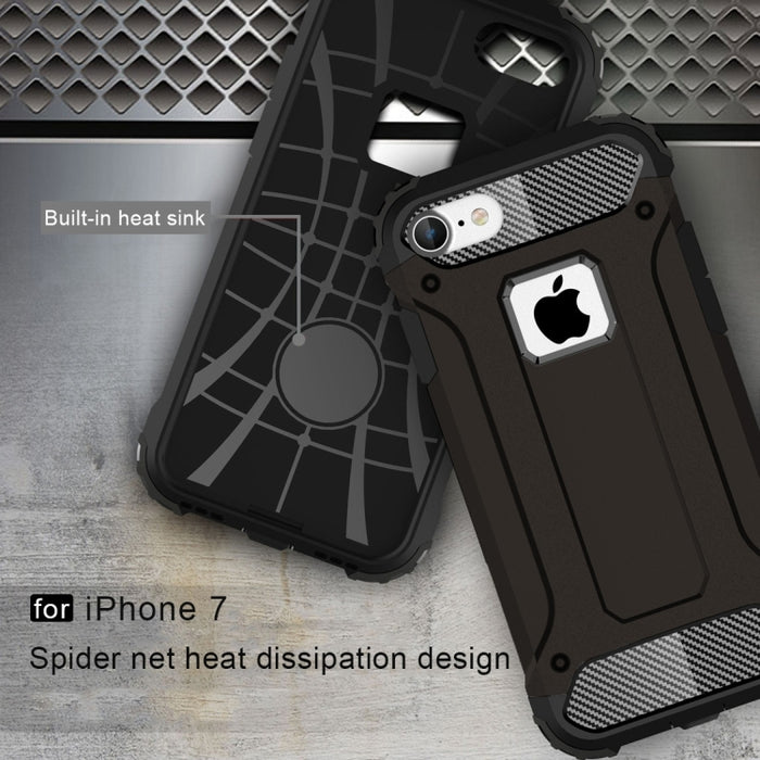 Para iPhone 7 Armor TPU + PC Estuche para teléfono combinado