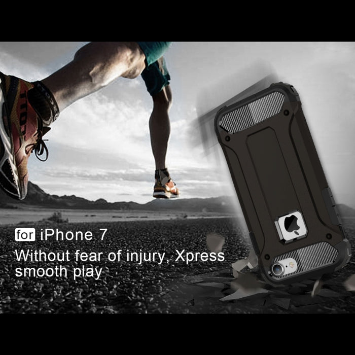 Para iPhone 7 Armor TPU + PC Estuche para teléfono combinado