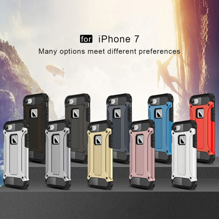 Para iPhone 7 Armor TPU + PC Estuche para teléfono combinado